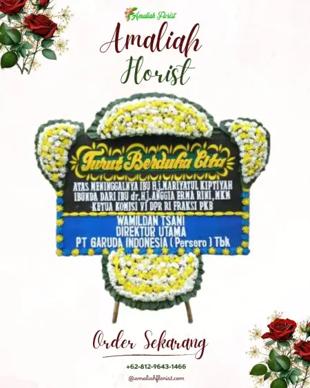 Papan Bunga Duka Selangit